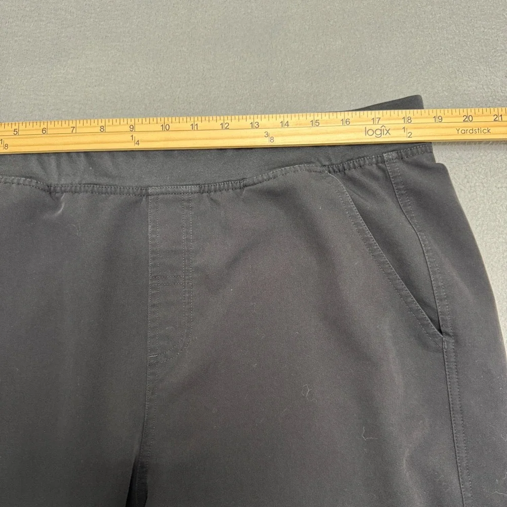 FIGS Axim Straight Leg Men XXL Tall Black Cargo Scrub Pants Medical